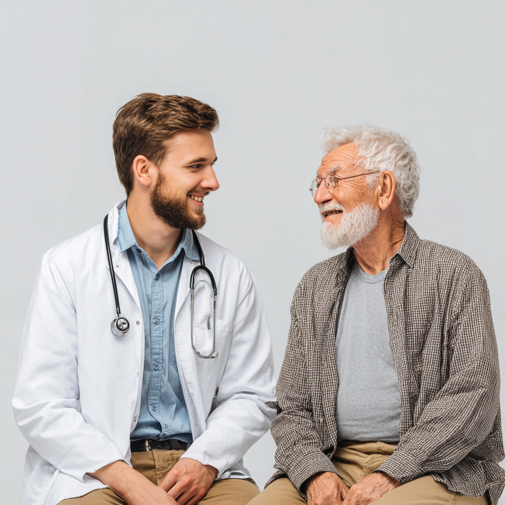 Забота врача и поддержка пациента